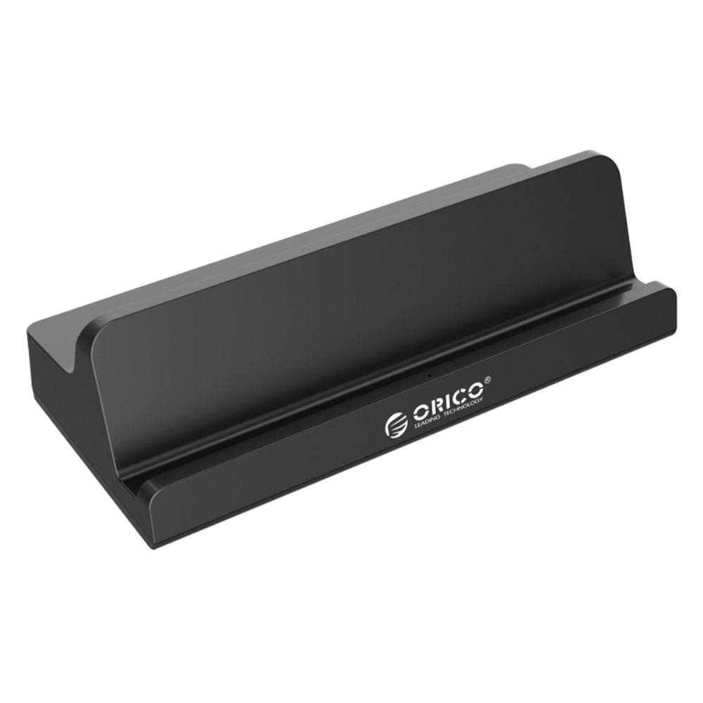 MacBook / Laptop Hub mit 4x USB 3.0 / 1x 3.5mm Klinke Anschluss   Smartphone / Tablet Halterung (SH4C2) - Schwarz