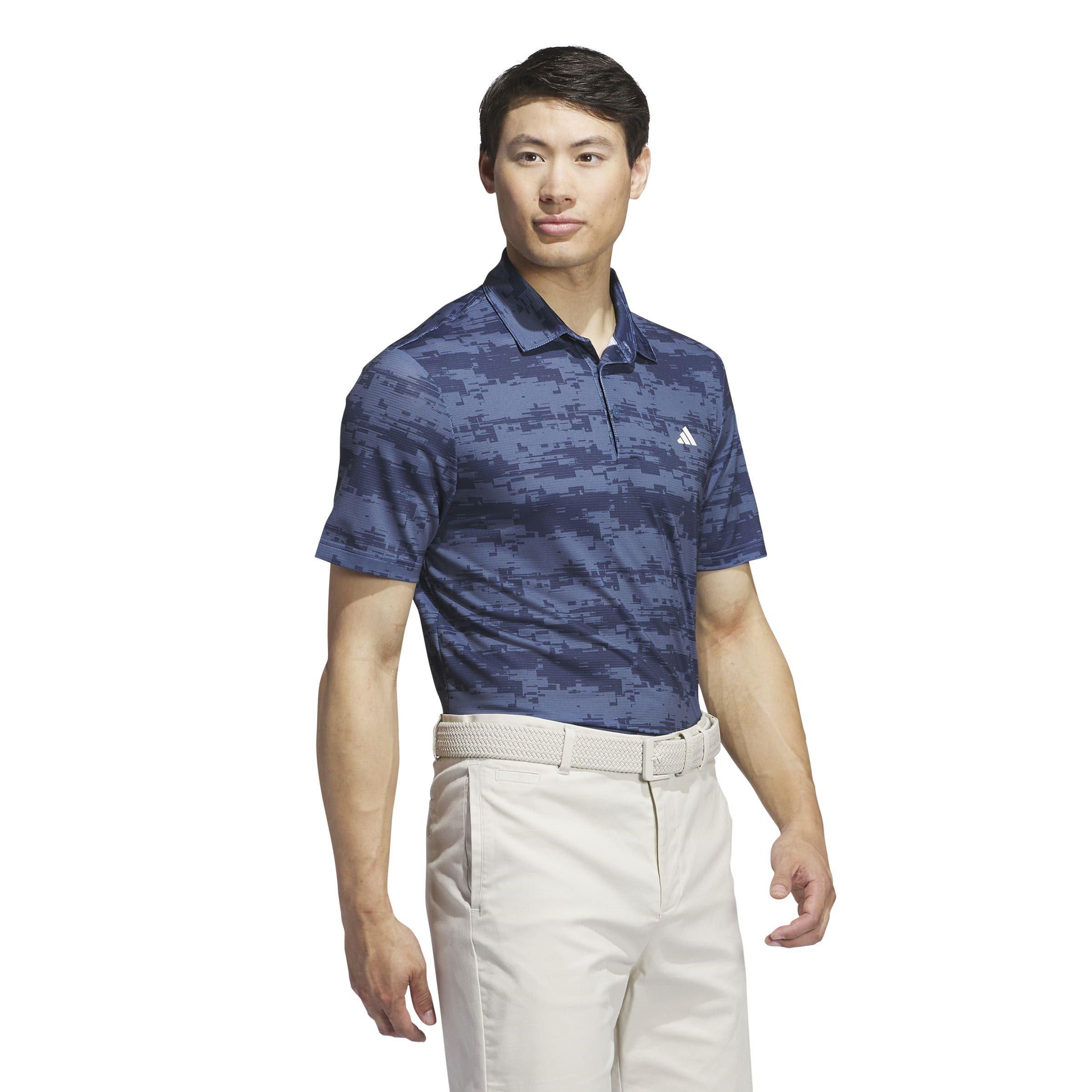 adidas Ultimate365 HEAT.RDY Stripe Polo Shirt Mens