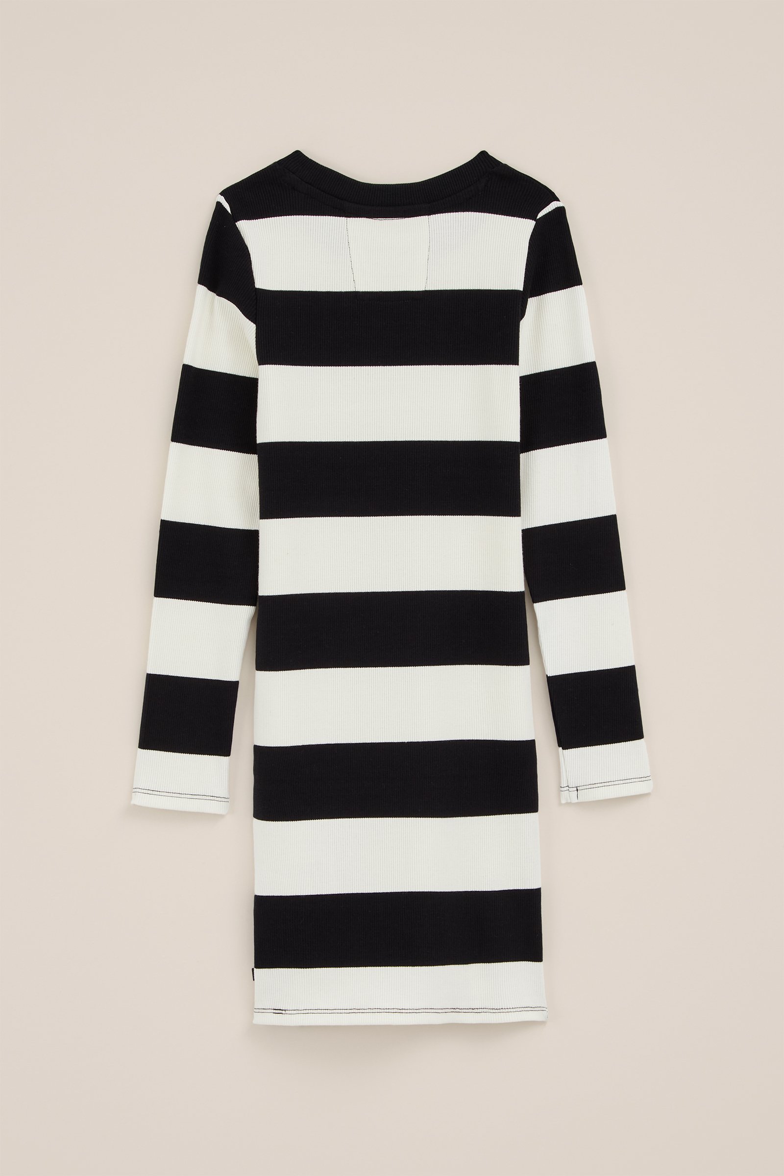 Meisjes jurk met dessin WE Fashion Zwart