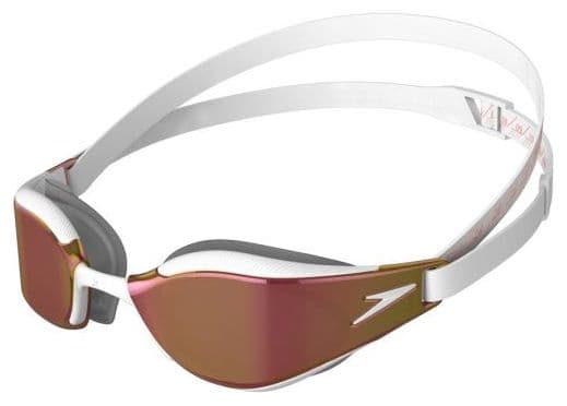Lunettes de Natation Speedo Fastskin Hyper Elite Mirroir Blanc