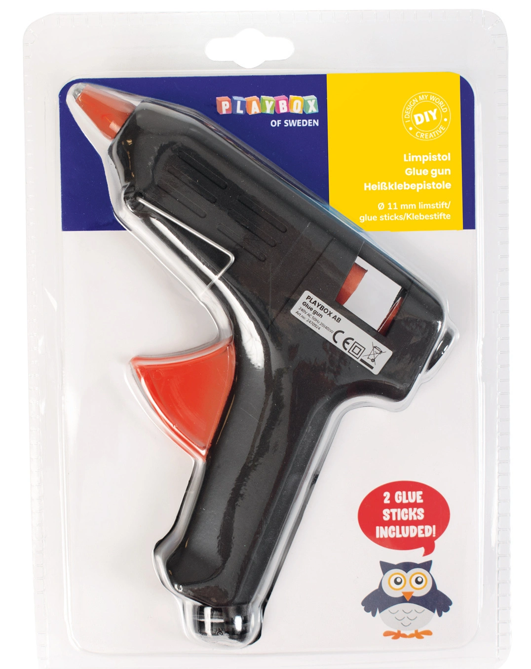 Klebepistole GROß für Ø 11 mm Klebepatronen