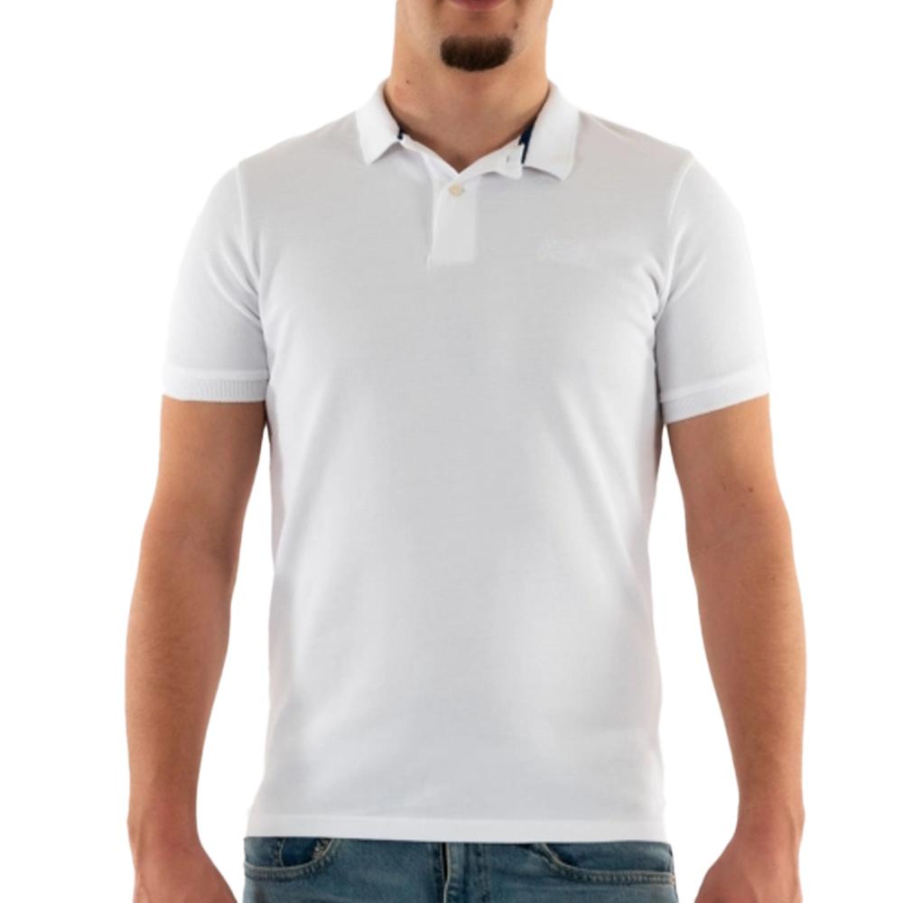 Superdry Polo Blanc Homme Superdry Classic Piques