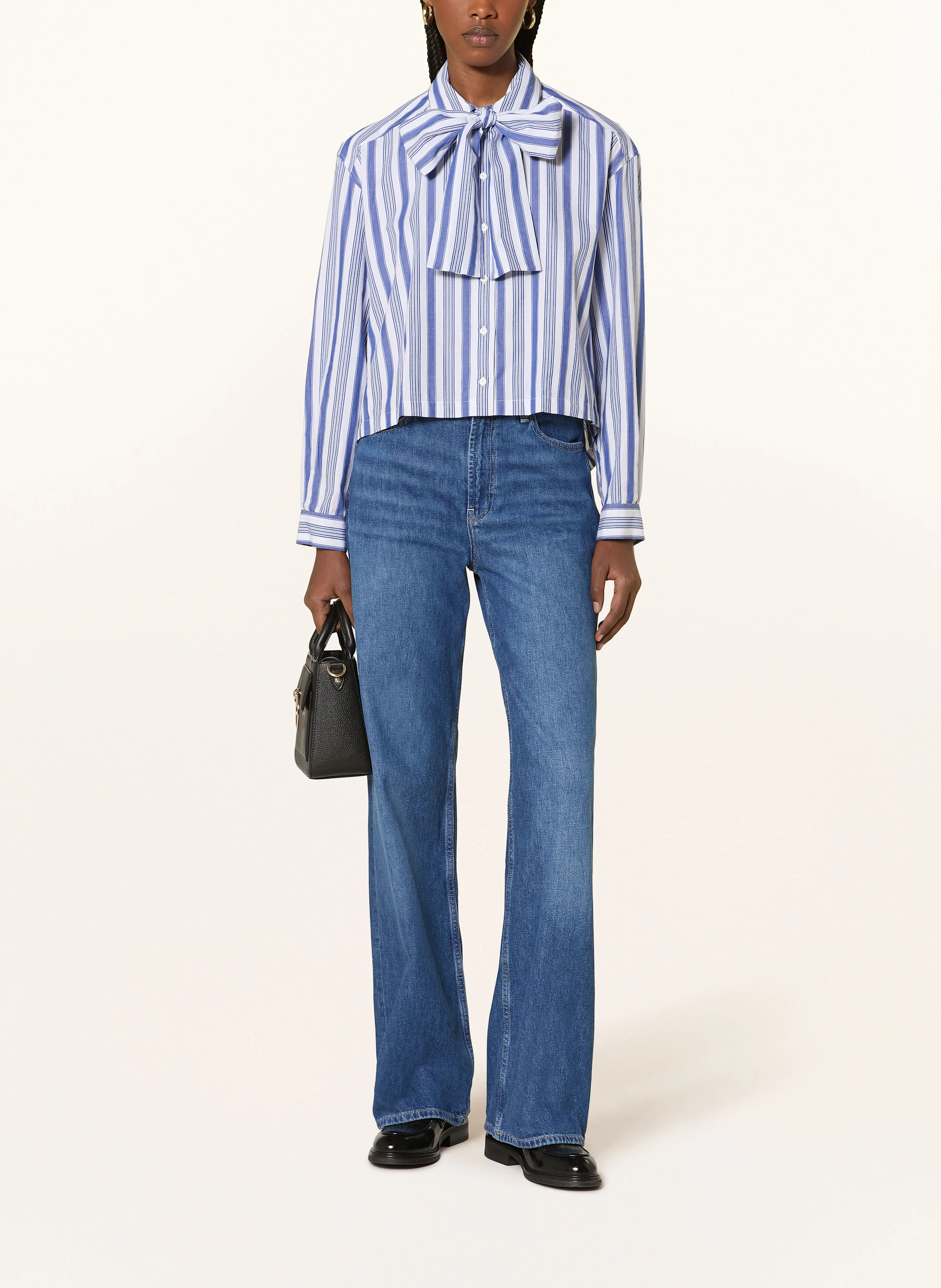 CLAUDIE PIERLOT Hemdbluse mit Bindedetail