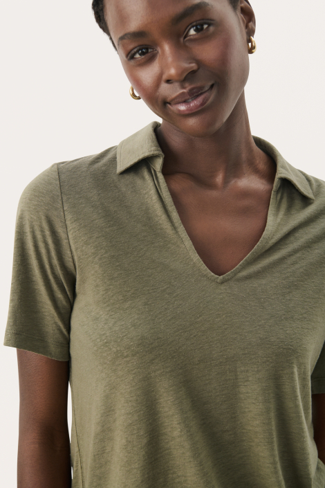 Part Two groene dames t-shirt