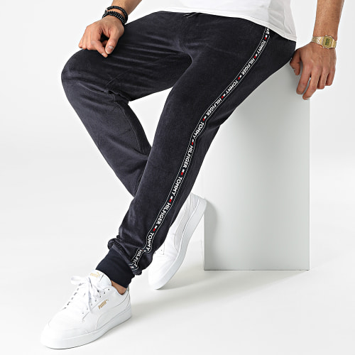 Pantalon Jogging A Bandes PG5 1921 Bleu Marine