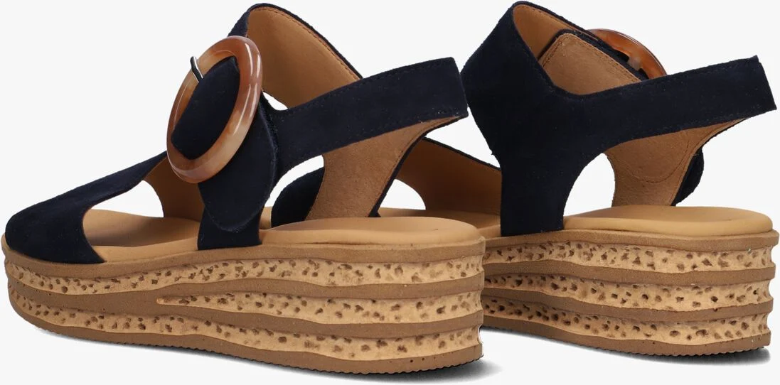 GABOR blauwe gabor sandalen 550.2