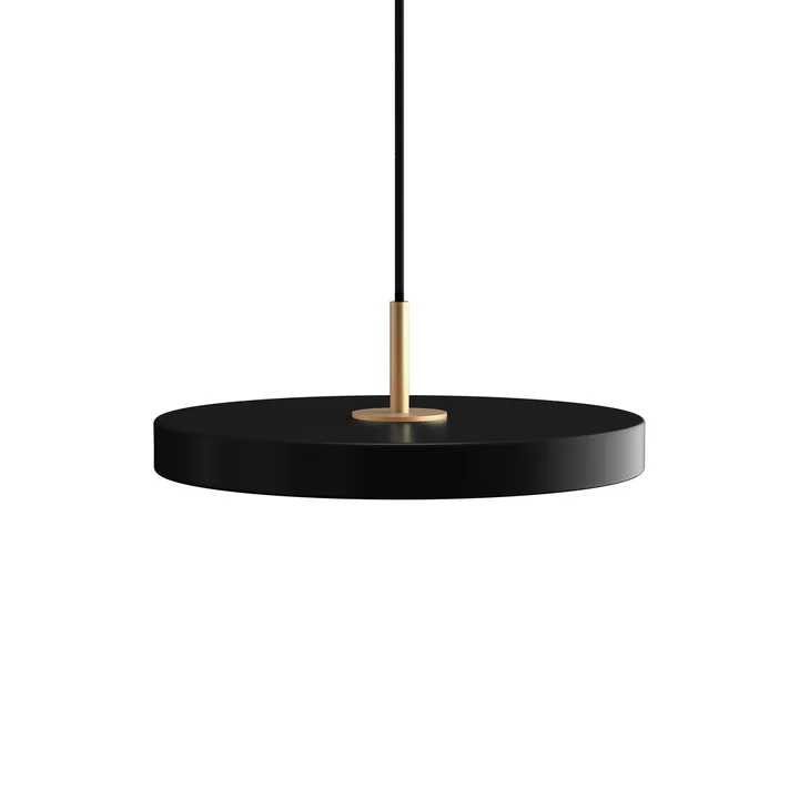 Umage - Asteria Mini LED-Pendelleuchte, Messing / schwarz