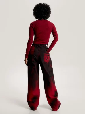 Camiseta cropped essencial de manga comprida canelada