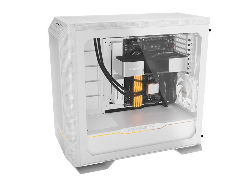 be quiet! PC-Gehäuse Dark Base Pro 901 Weiss PC-Gehäuse mit Sichtfenster
