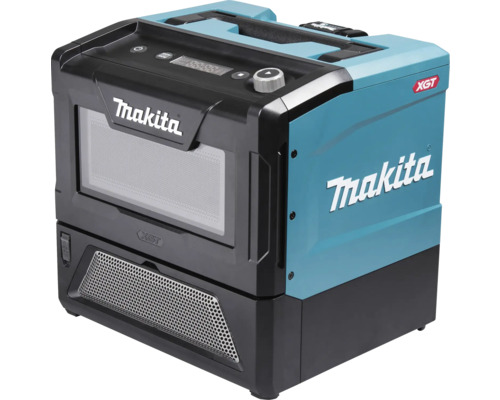 Makita XGT® 40V snoerloze magnetron, max. 350/500 W, inhoud 8 l, afmetingen (B x H x D): 34 x 34 x 41 cm, zonder accu en lader