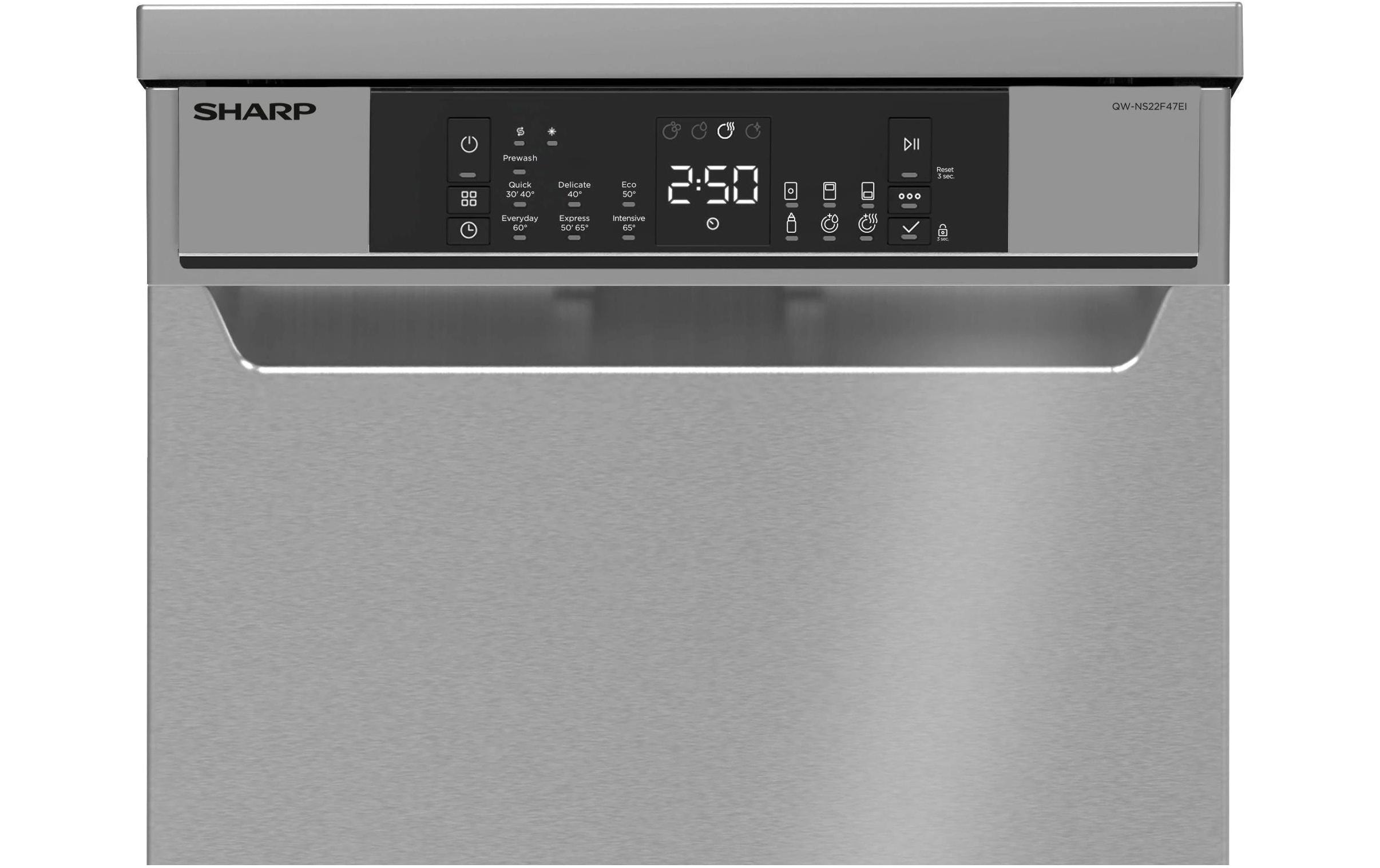 Geschirrspüler QW-NS22F47EI-CH<br>Freistehende Spülmaschine für bis zu 10 Massgedecke