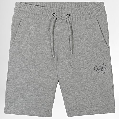 Short Jogging Enfant Shark Gris Chiné