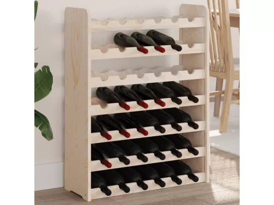 Prolenta Premium - Casier à vin 67,5x25x87 cm Bois de pin massif