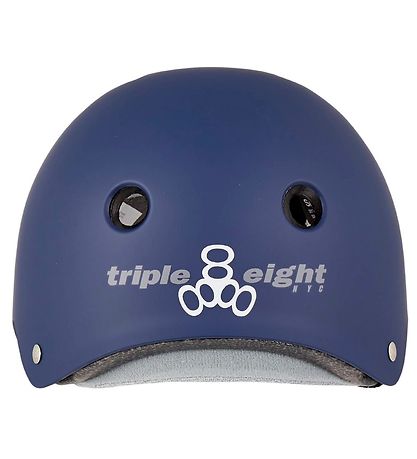 Triple Eight Fahrradhelm - Zertifizierter Sweatsaver - Navy Rubb