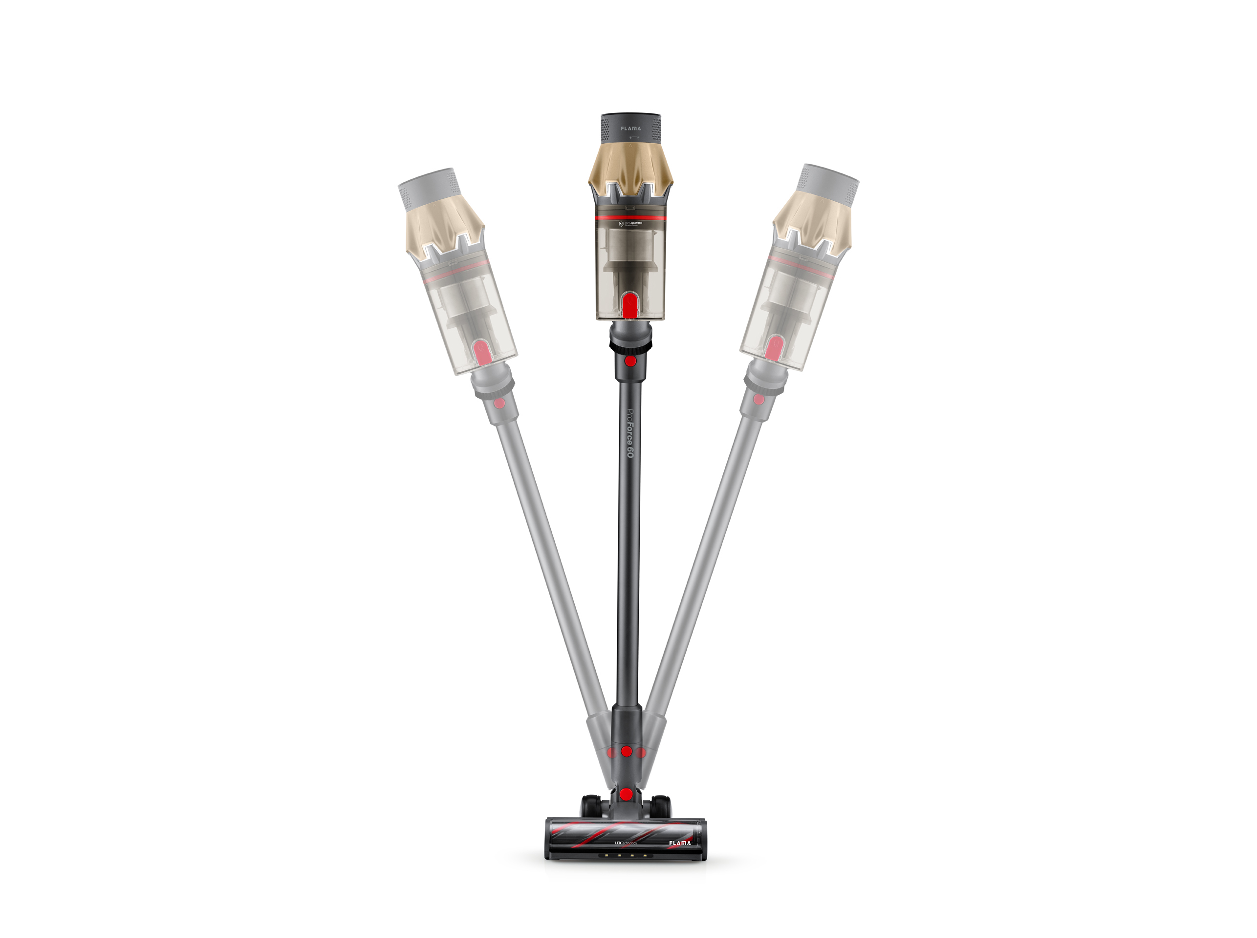 ASPIRADOR VERTICAL FLAMA PROFORCE 60 1645FL