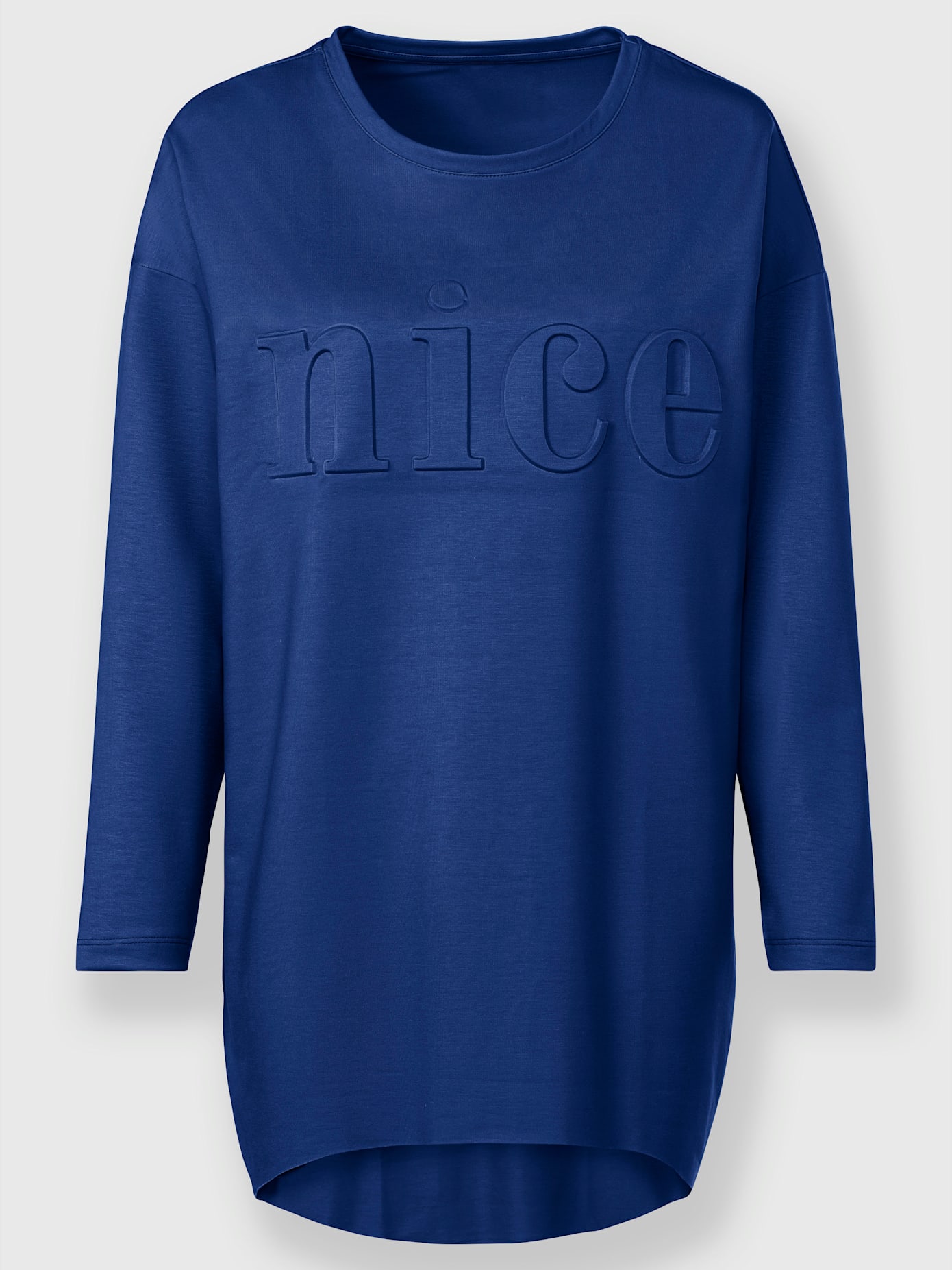 T-shirt long inscription tendance