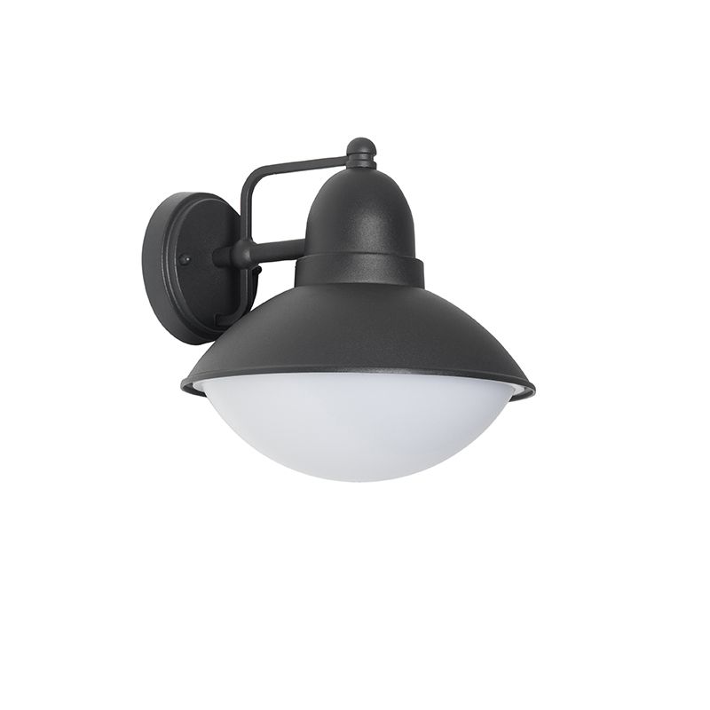 Moderne buiten wandlamp zwart IP44 - Marcel