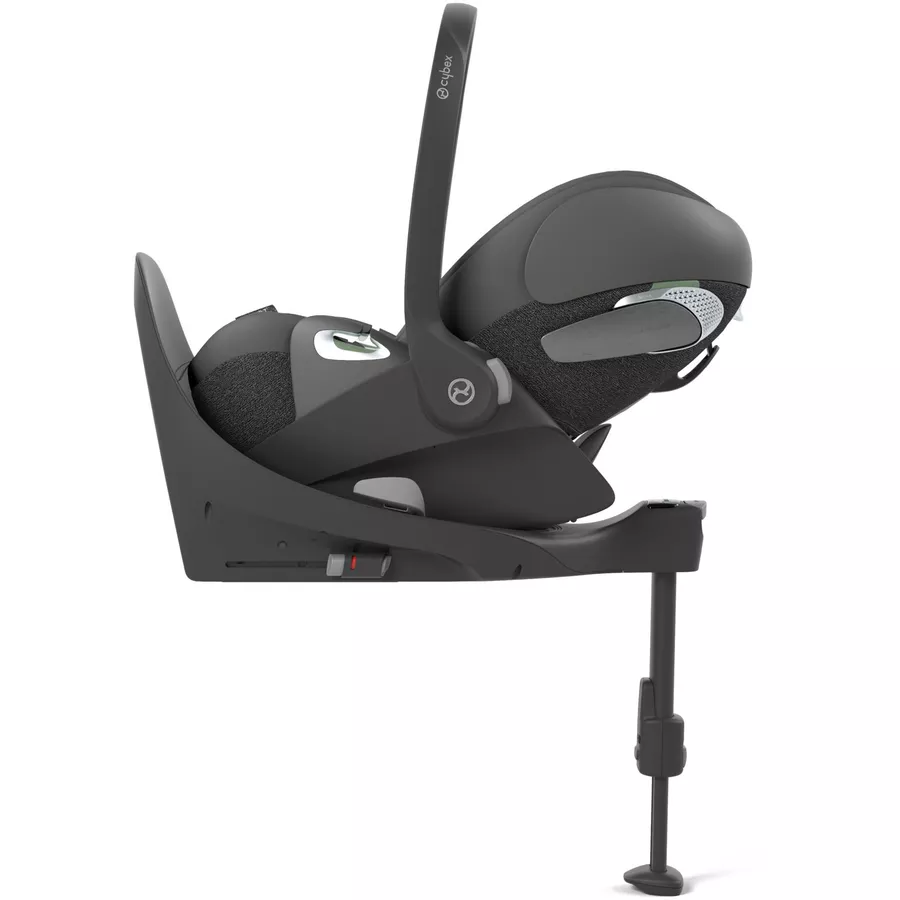 cybex PLATINUM Babyschale Cloud T I-Size Mirage Grey mit Basisstation Base T
