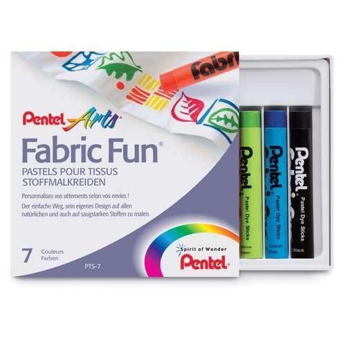 Pentel® Arts® Fabric Fun® Stoffmalkreide Set