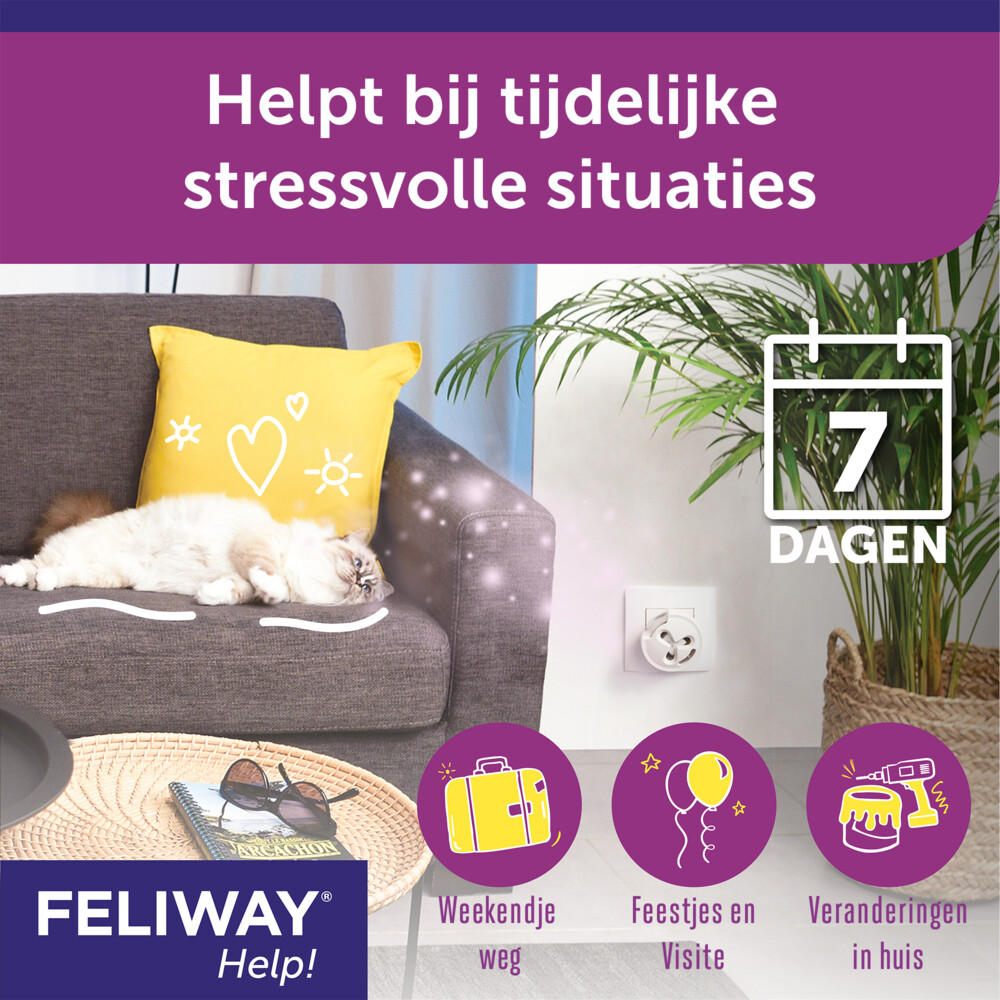 Feliway Help! Navulling3 x 48 ml