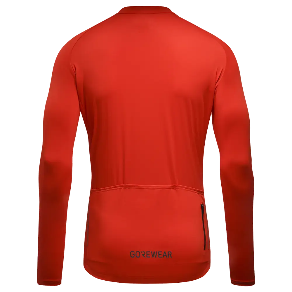 GORE Wear Torrent Fietsshirt Lange Mouwen Rood Heren