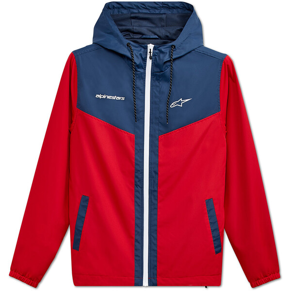 Alpinestars - Veste zippée Plex Rouge / Navy