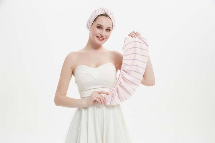Shelas Tosidig Turban Towel Pink