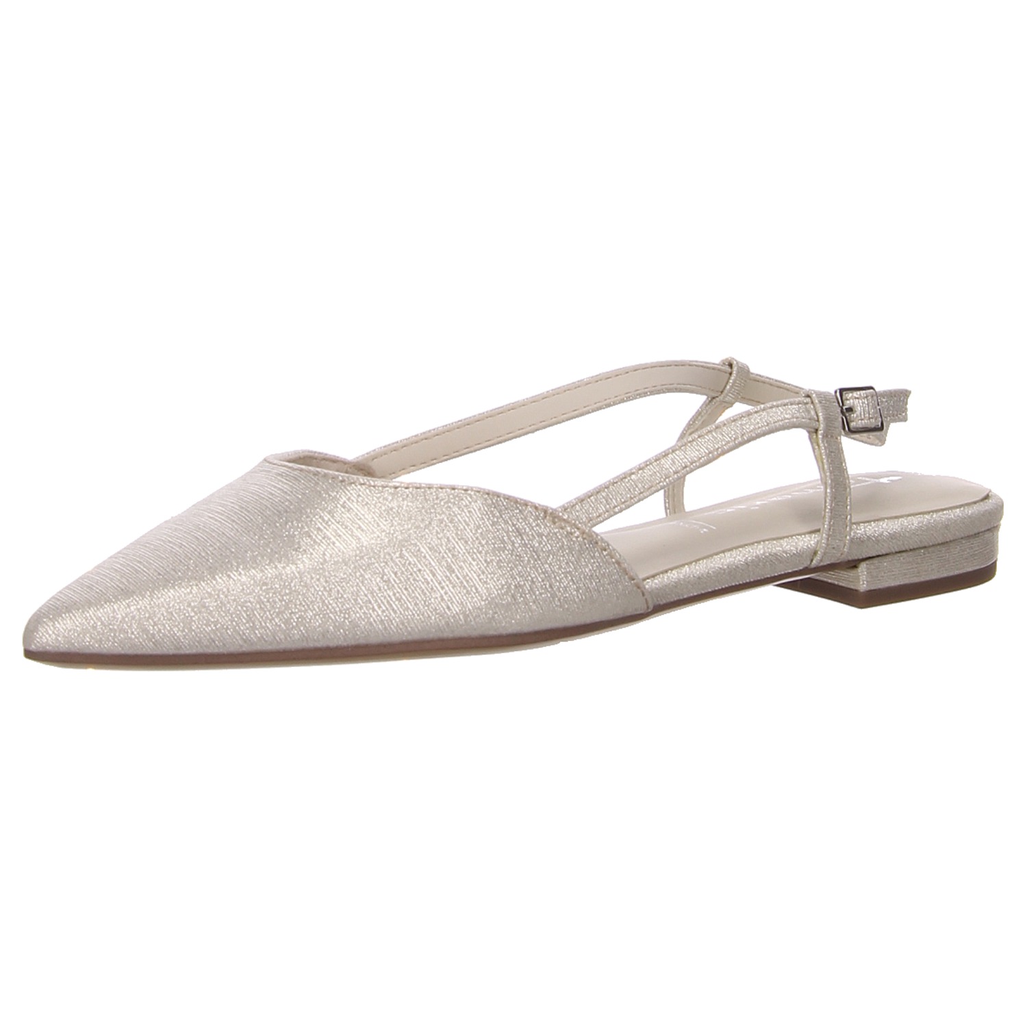 Tamaris Slingballerina beige gold/silber/bronce