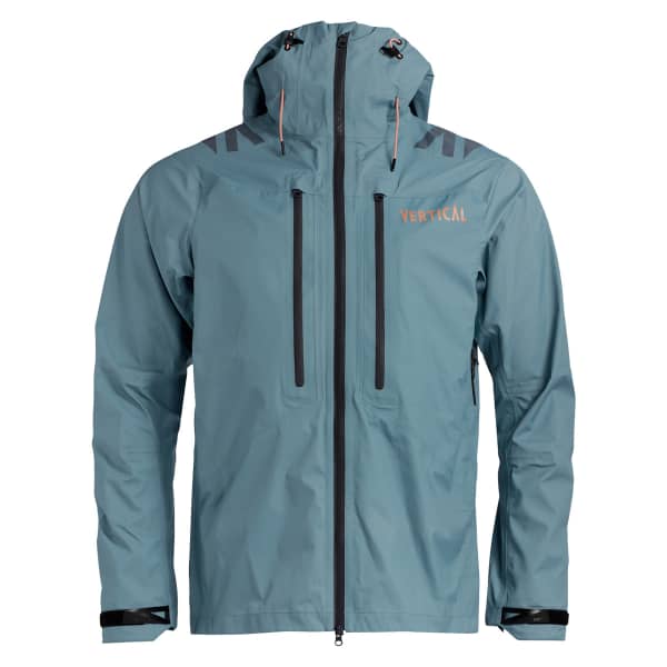 Veste ski de randonnée VERTICAL M WINDY XPORE JKT BLUE GREY