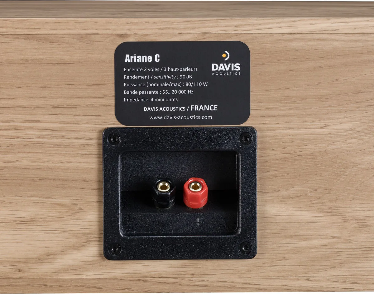 Davis Acoustics Ariane C Chêne Clair Enceintes centrales