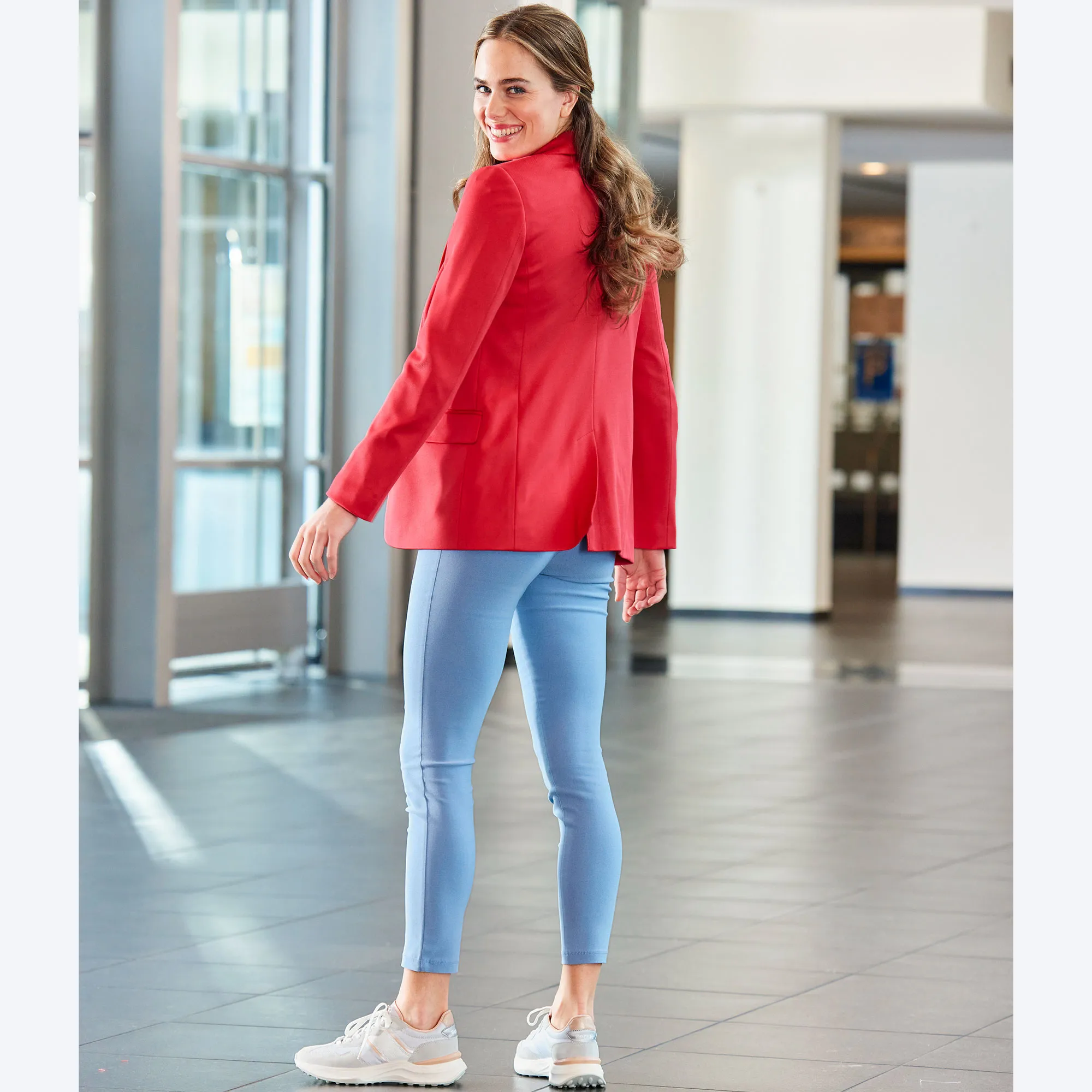 Damen-Caprihose in Bengalin-Qualität
