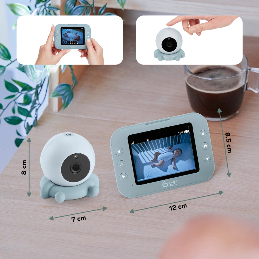 babymoov Babyphone mit Kamera YOO Roll