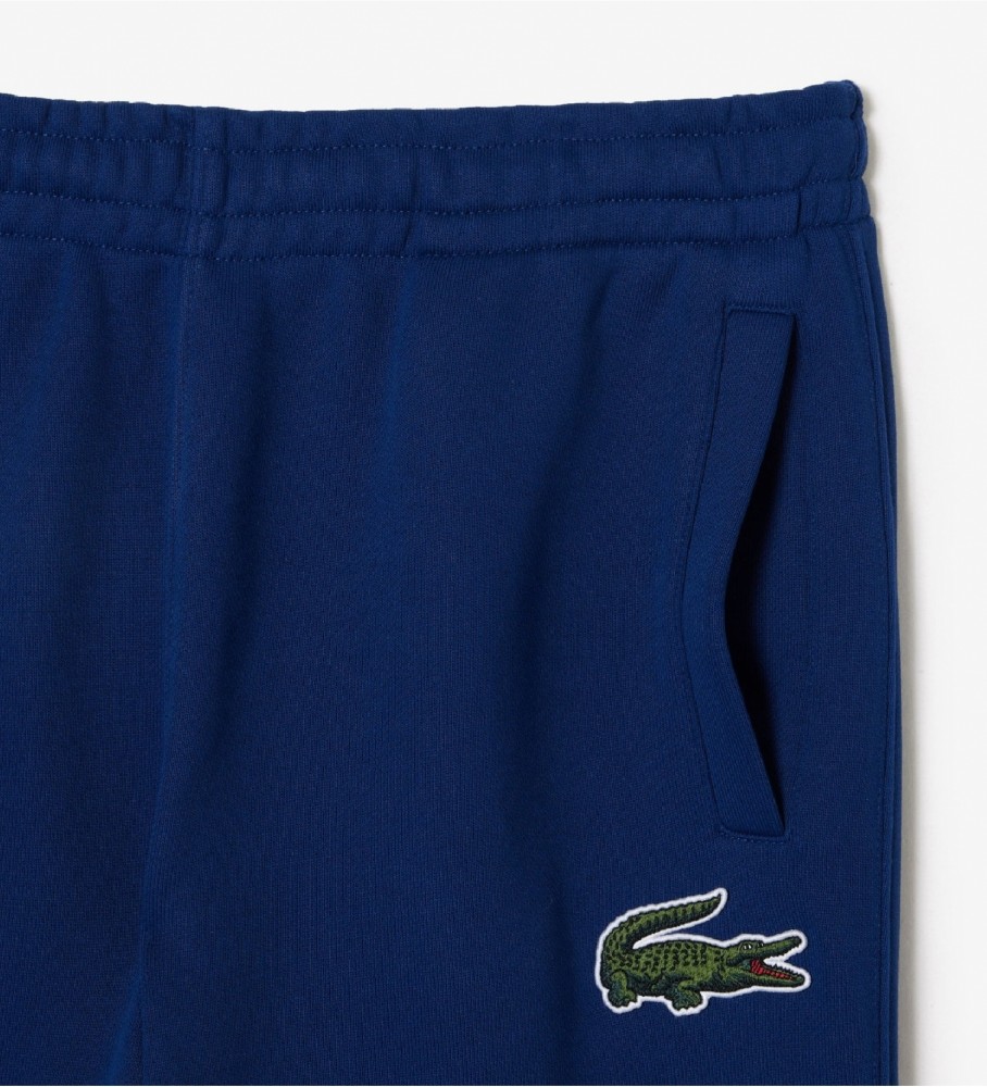 Calça de moletom Lacoste Navy Plush Jogger