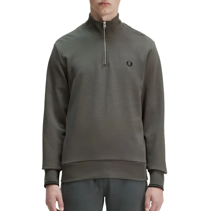 Fred Perry Half Zip Sweatshirt Heren