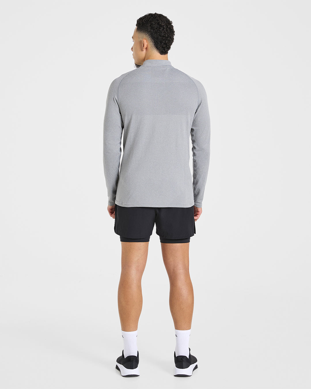 Essential Seamless 1/4 Zip Pullover