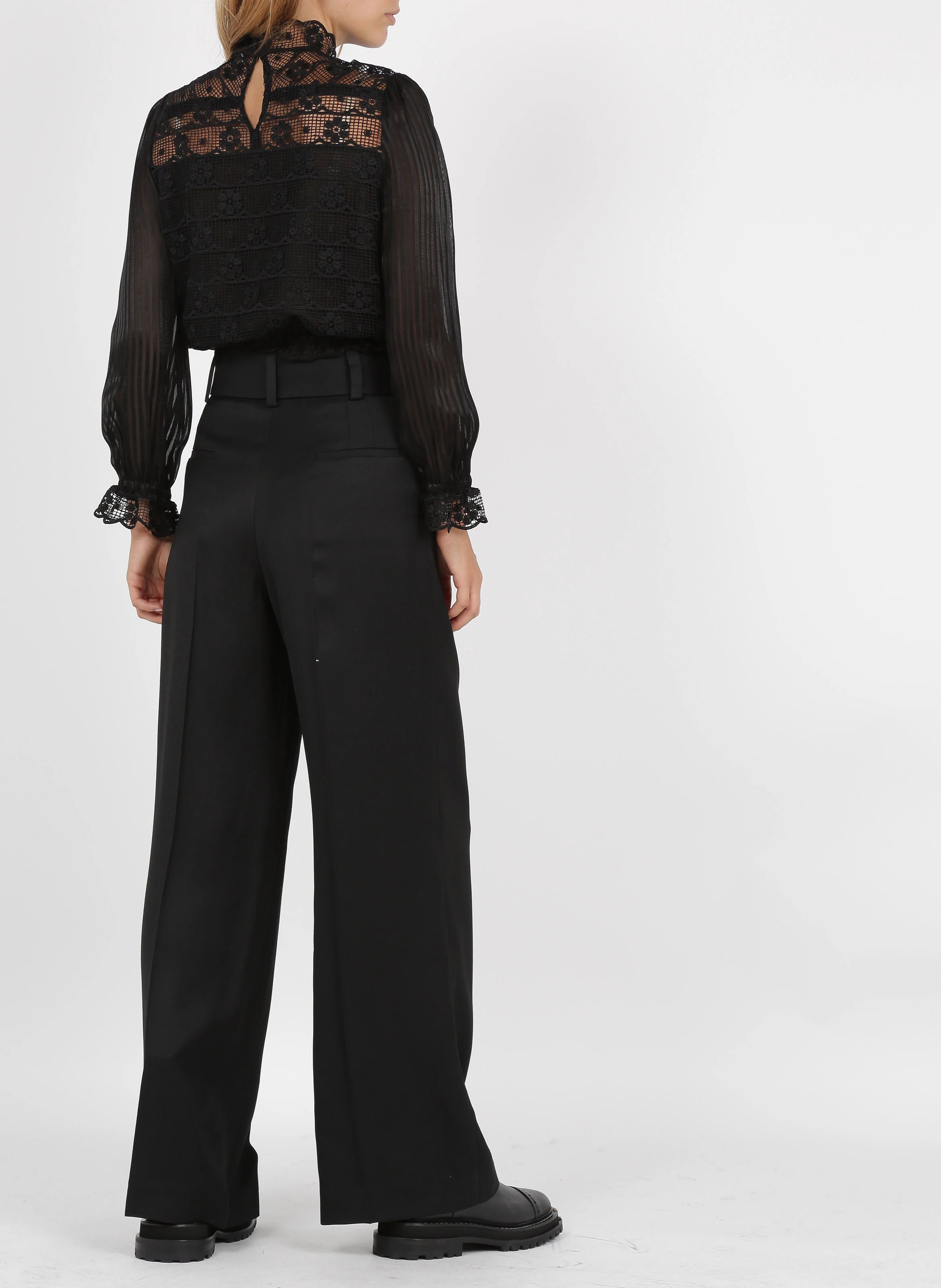 Bottines en cuir | Noir