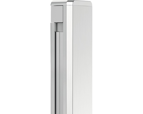 AVITAL TULOMA doucheset, chroom/zwarte rail, 80 cm douchestang