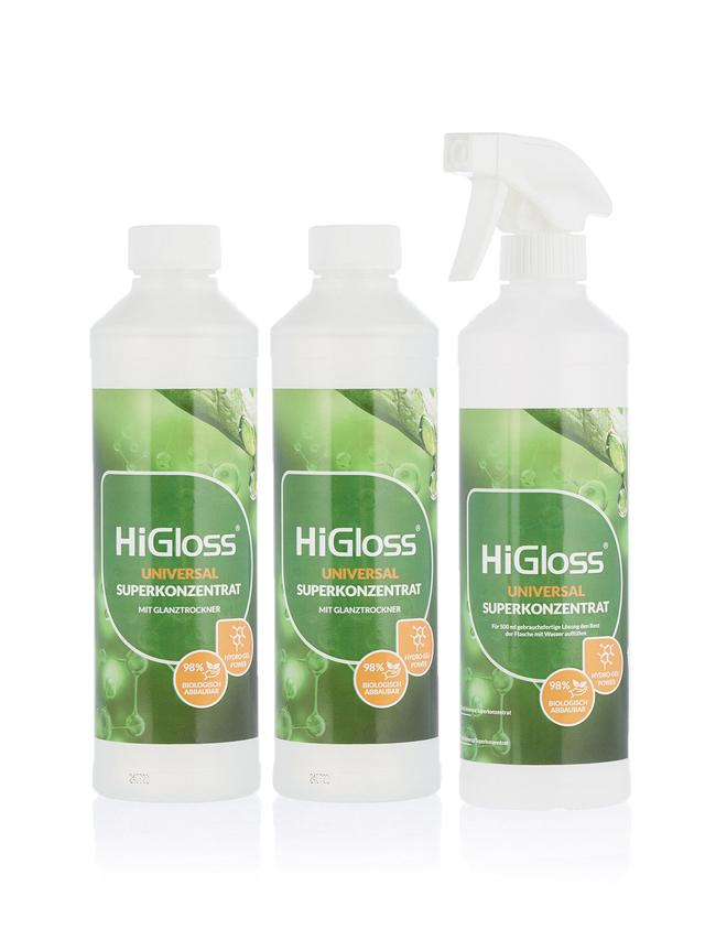 Superkonzentrat, 2x 500 ml + Leerflasche und Sprüher