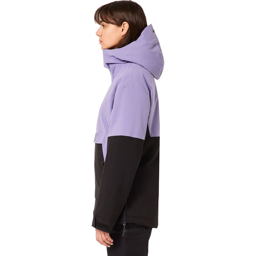 Oakley TNP TBT - Veste ski Femme blackout/new lilac