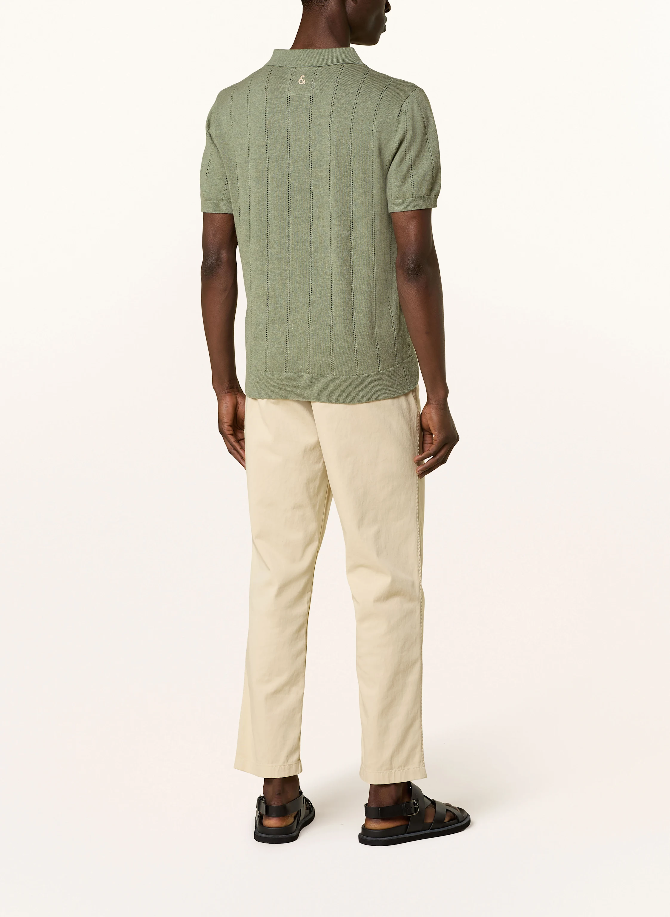 COLOURS & SONS Strick-Poloshirt