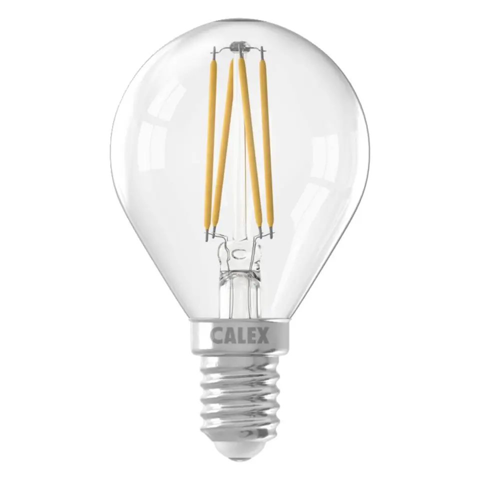 Calex LED kogellamp - helder - E14 - 4,5W - 470LM - dimbaar