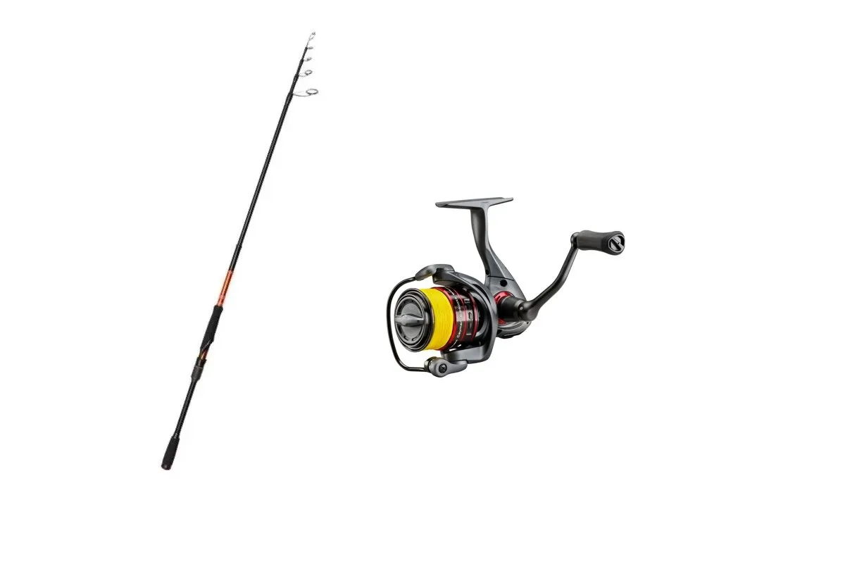 Kinetic Xarann Tele 9' 5-25g/Okuma Ceymar C2000a