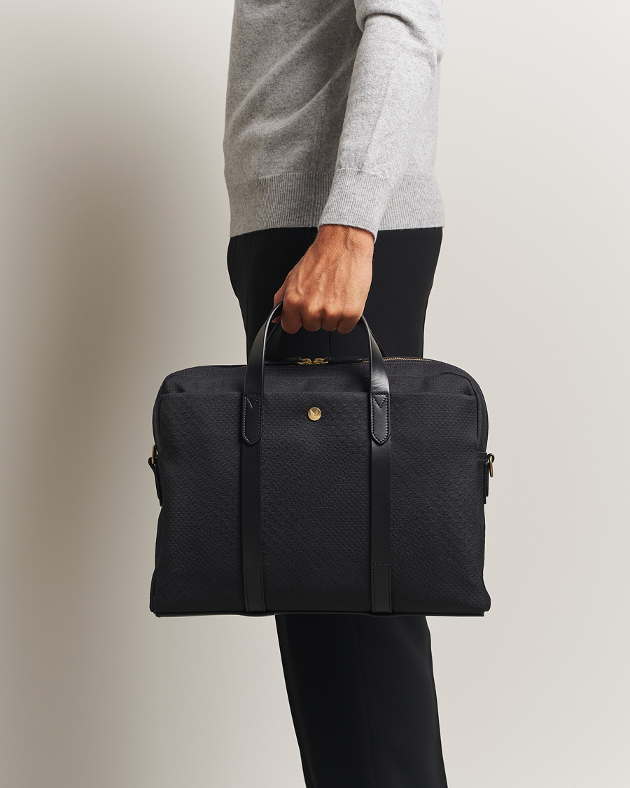 Mismo M/S Aspire Briefcase Haptic Black/Black