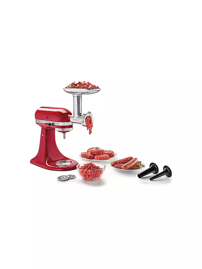 KITCHENAID Fleischwolf Metall 5KSMMGA (Zubehör) silber