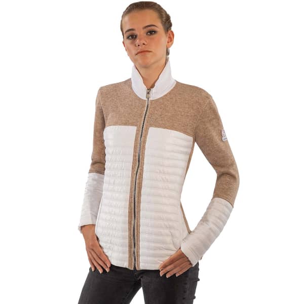 Veste polaire SKIDRESS MARION BLANC/BEIGE