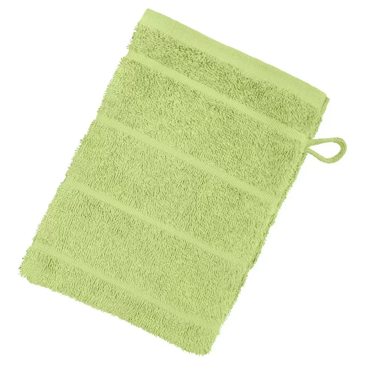 Waschhandschuh Liliane grün