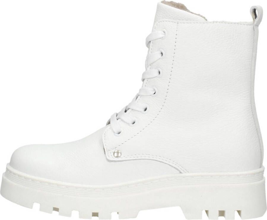 Sub55 Veterschoen hoog Veterschoen hoog Wit