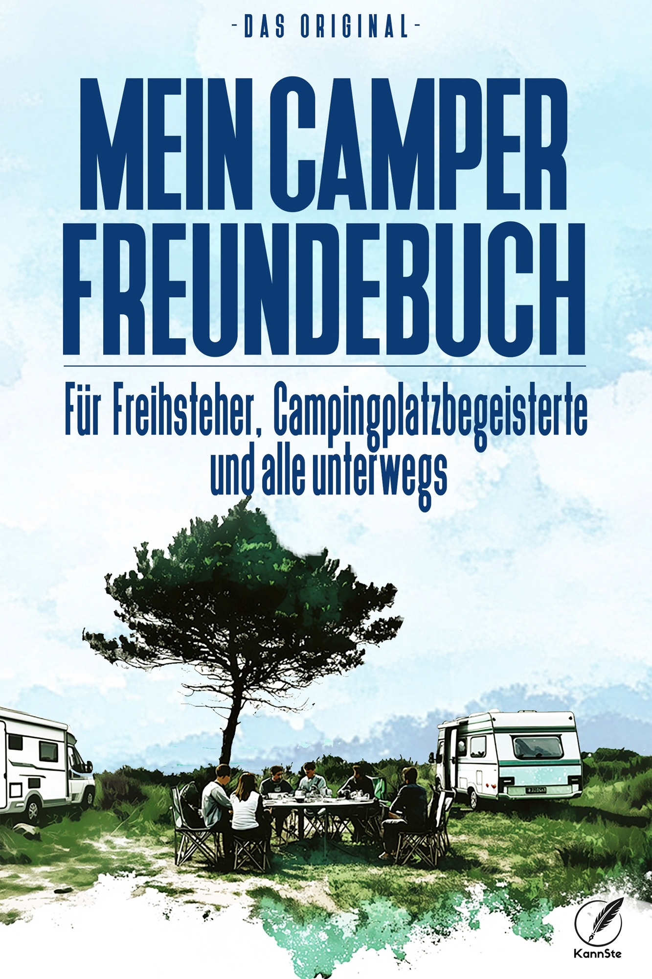 KannSte Mein Camper Freundebuch für Camping und Vanlife