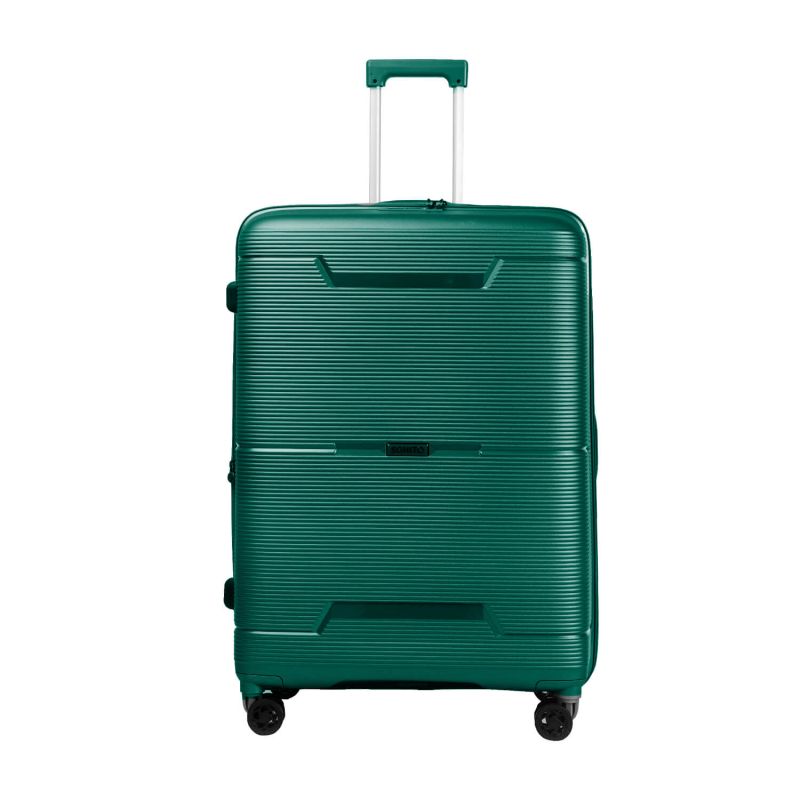 Lot de 3 valises extensibles Haree 55, 67 et 76.5 cm Pearly green