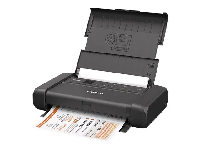 Canon PIXMA TR150 - Printer - farve - blækprinter - A4/Legal - op til 9 ipm (mono) / op til 5.5 ipm (farve) - kapacitet: 50 ark - USB 2.0, Wi-Fi(n) - Uden Batteri